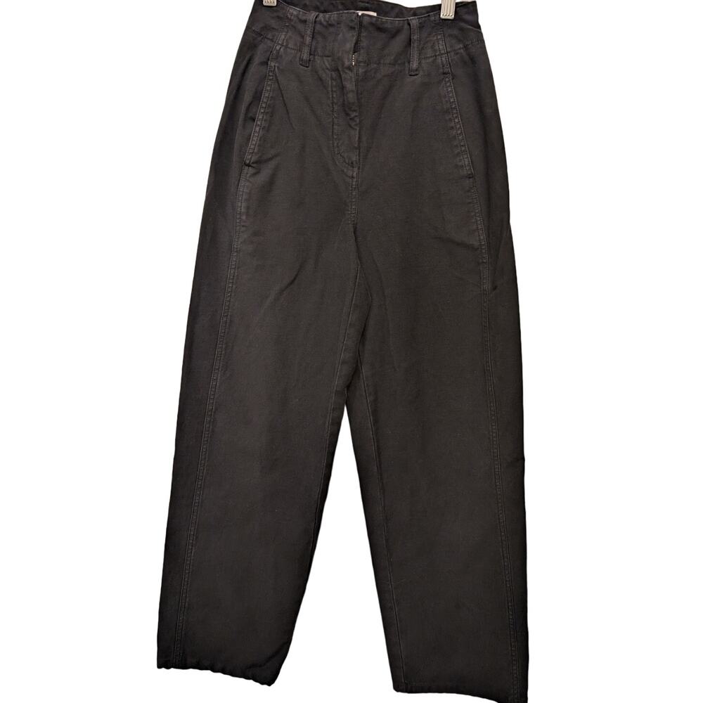 Wilfred Ascendant Pants - High-Rise Wide-Leg Pants Black